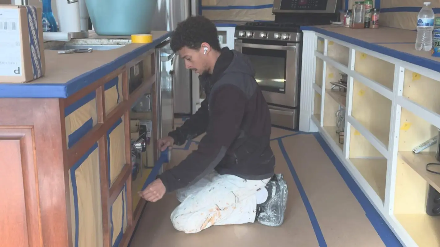 Cabinet Refinishing for Enhanced Visual Appeal