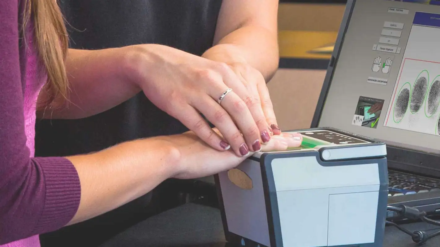 On-Site Live Scan and Notary for Instant Verification and Lasting Results