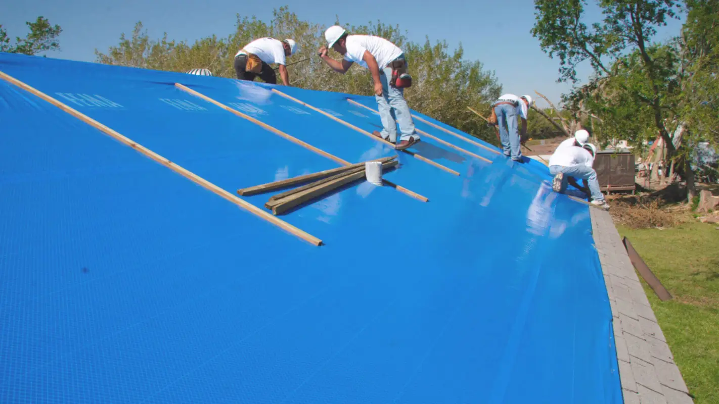 Fast and reliable Emergency roof tarping services