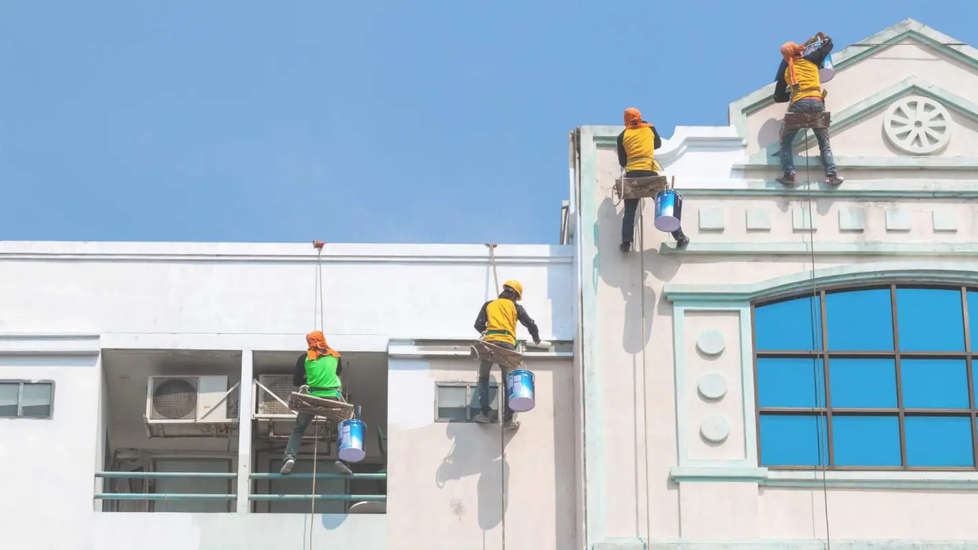 Exterior Commercial Painting Services for Enhanced Curb Appeal