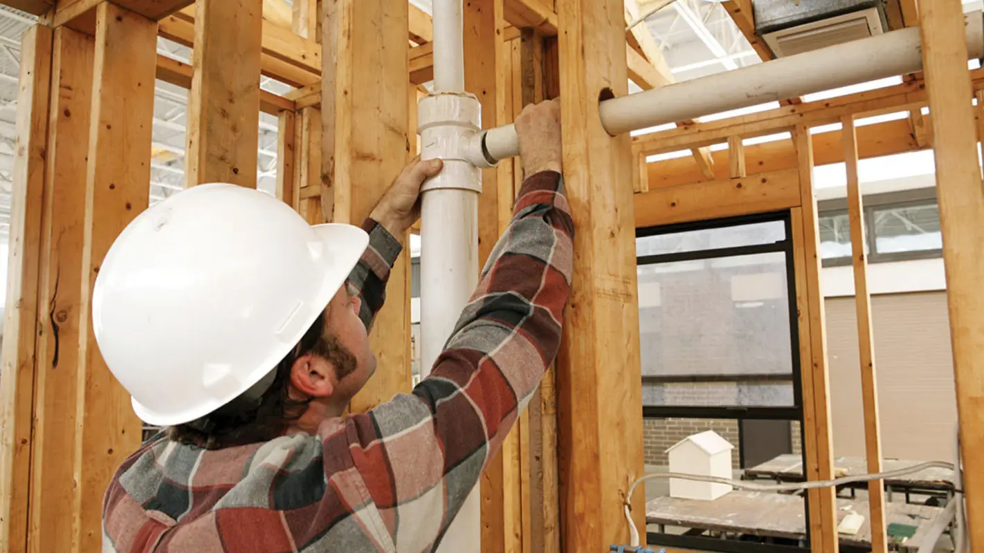 New Construction Pipe Installation at Reasonable Pricing