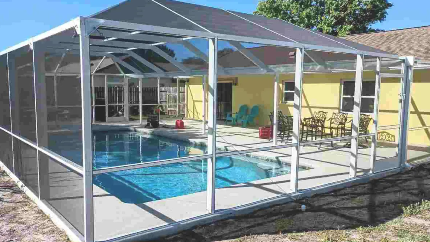 Custom Pool Enclosures tailored as per your needs!