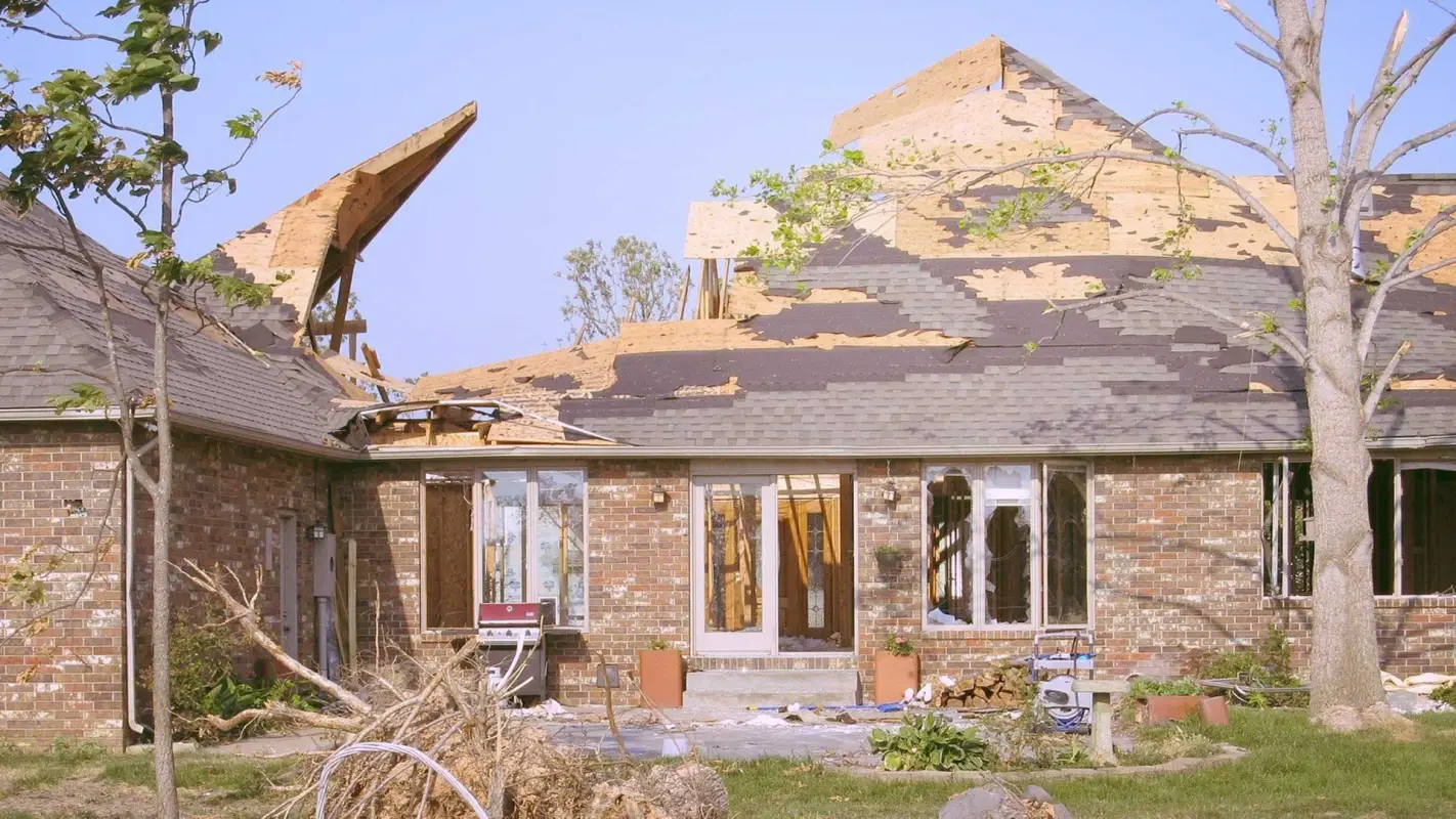 Storm Damage Roof Insurance Claim To Relieve Stress