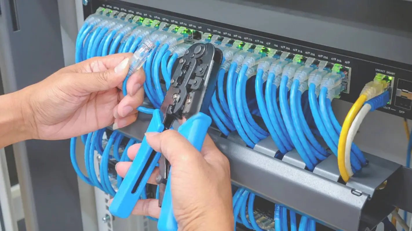 Experience Seamless Network Cabling Installation