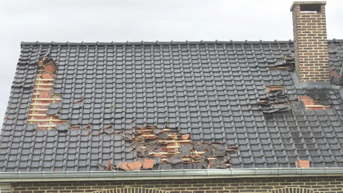 Storm Damage Roof Repair to Deal With Roof Puncturing