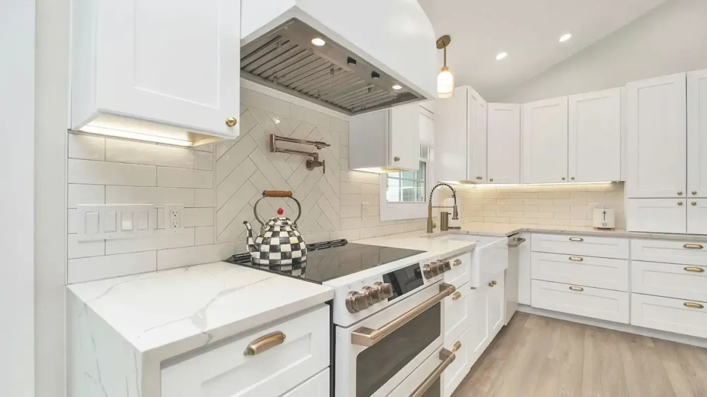 Kitchen redesign service at market-competitive rates!