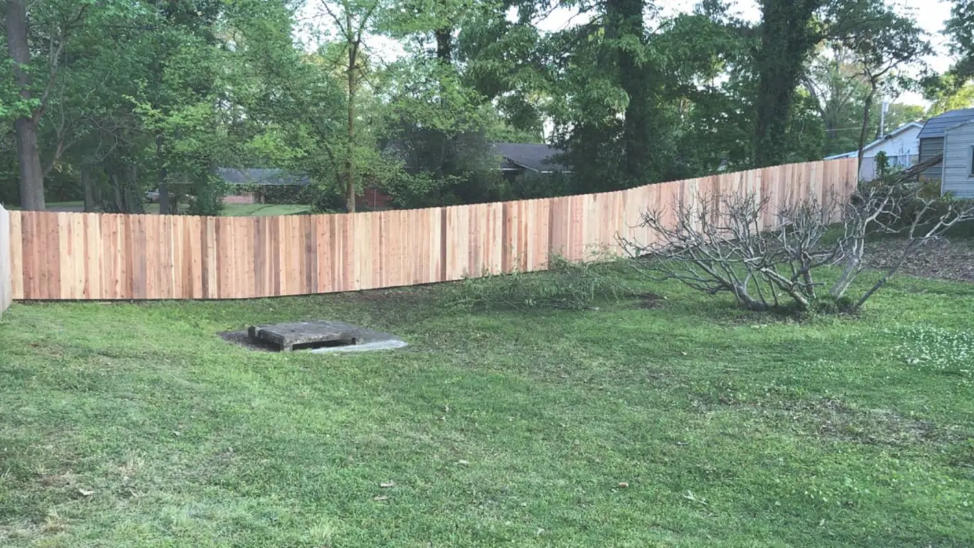 Enhancing Curb Appeal with A Natural Wood Fence Near Shreveport, LA