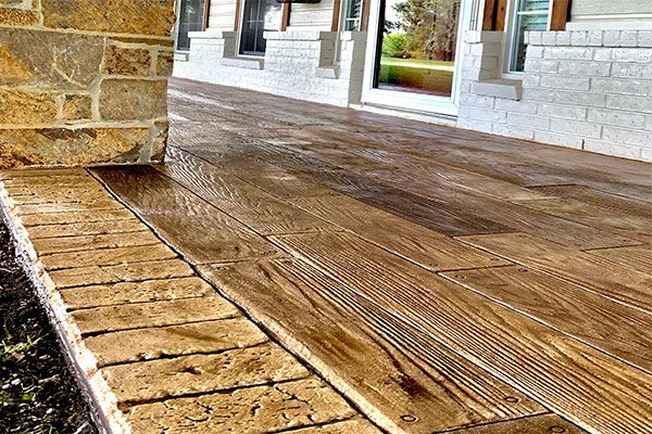 Stamped Flooring Services Grapevine TX