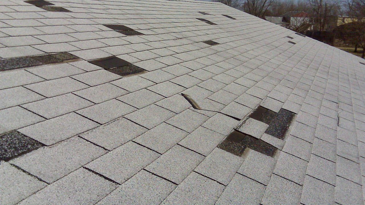 Roof Damage Insurance Claim University City MO