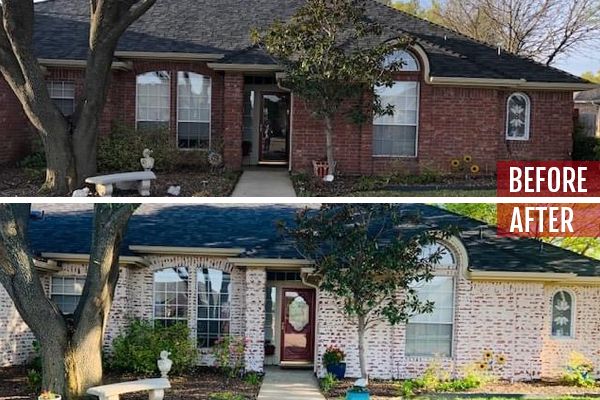 German Schmear Before & After North Richland Hills TX