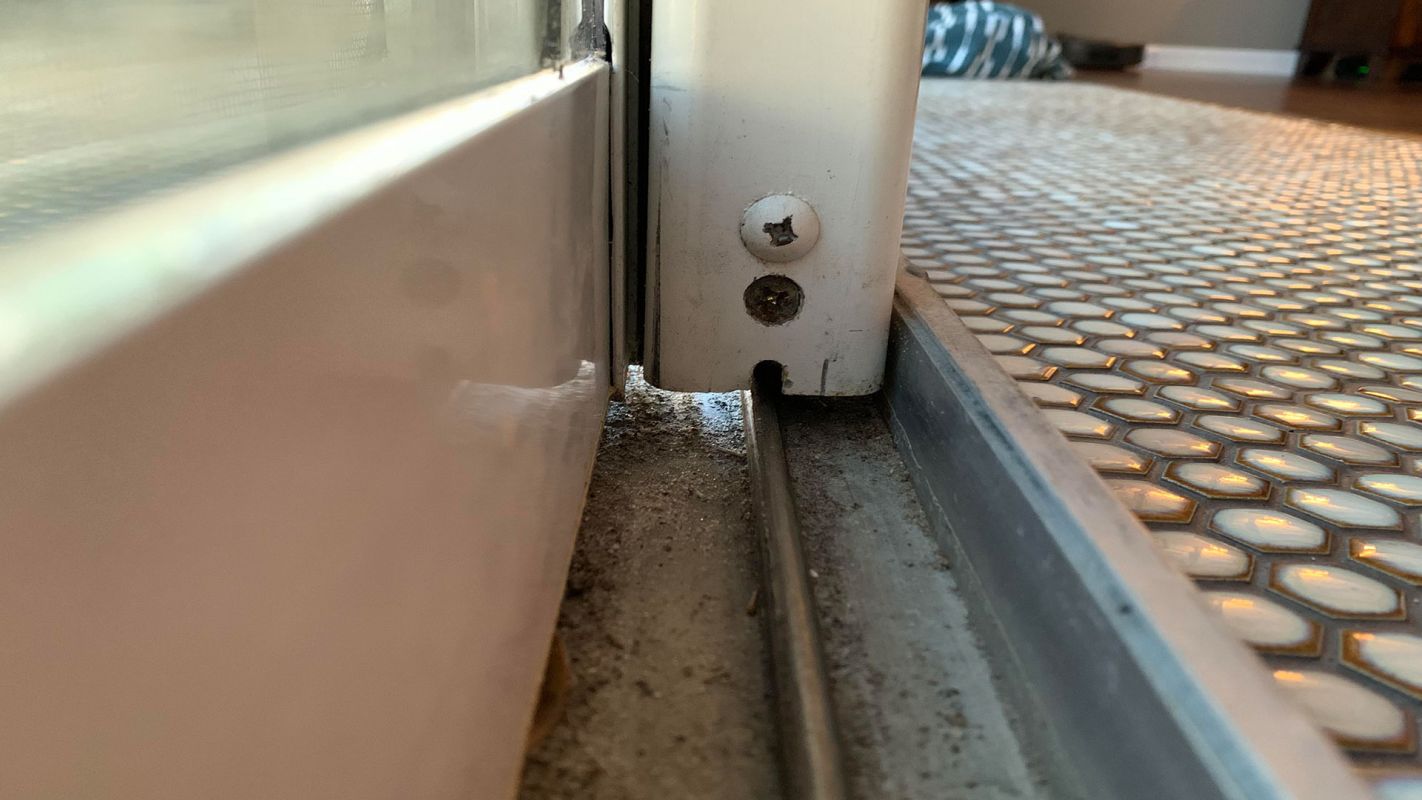 Sliding Glass Door Tracks Repair Service
