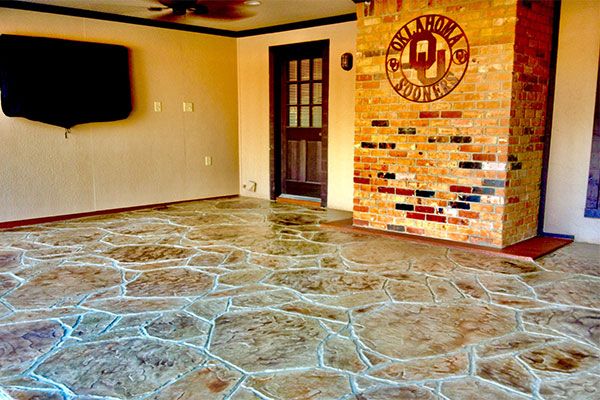 Stamped Concrete The Woodlands TX