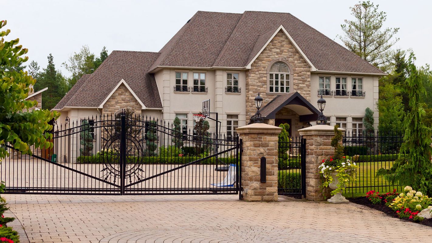 Custom Driveway Gate Installation Services Katy TX