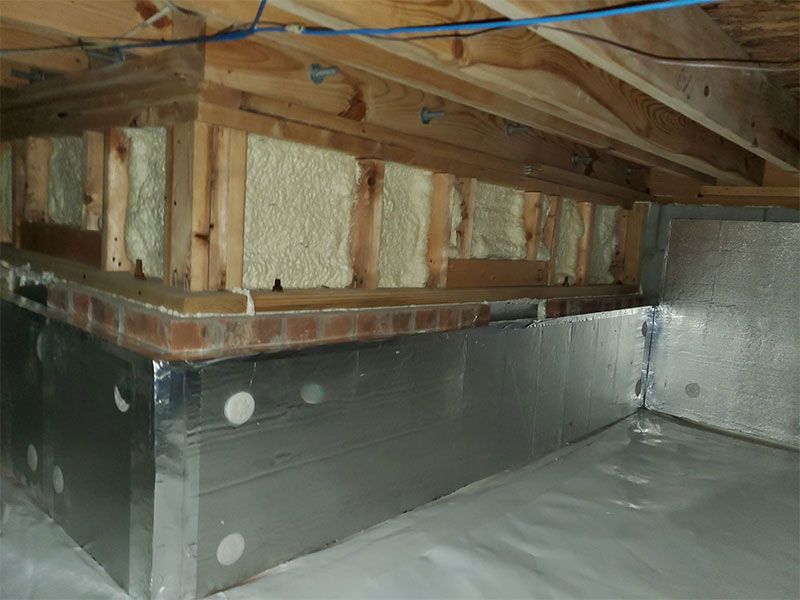 crawl space waterproofing services Raleigh NC