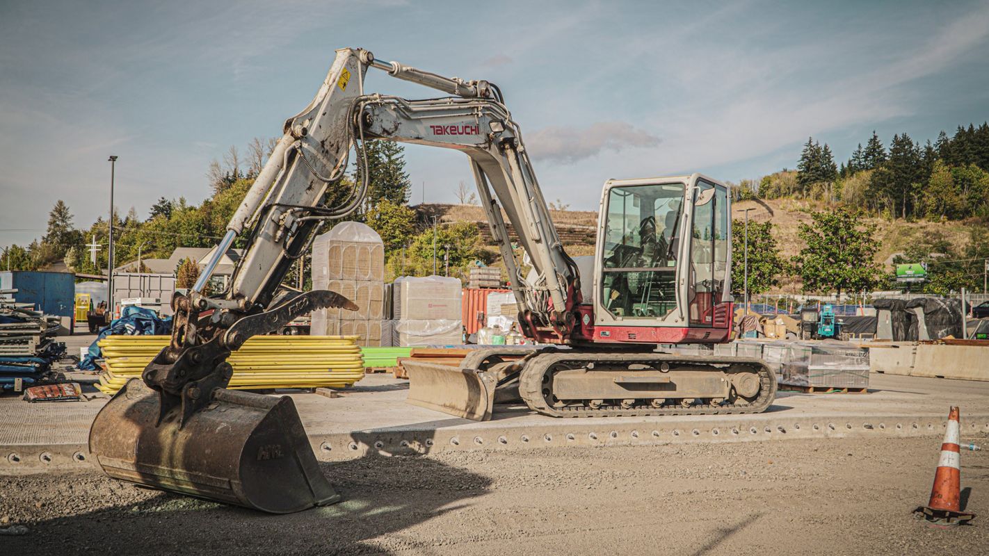 Excavator Renting Services Davis CA