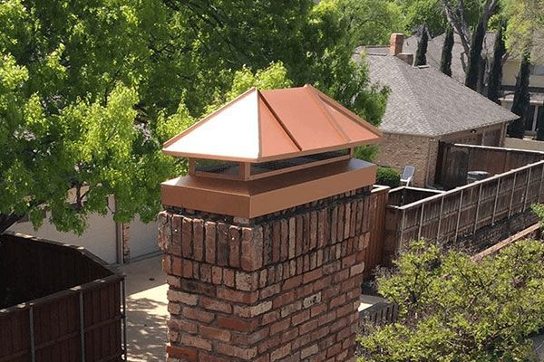 Copper Chimney Caps