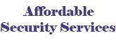 Affordable Security Services, CCTV camera installation Stockbridge GA