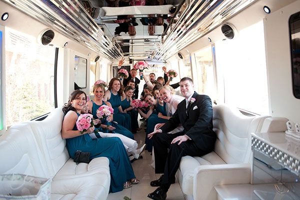 Wedding Party Bus Manhattan Island NY