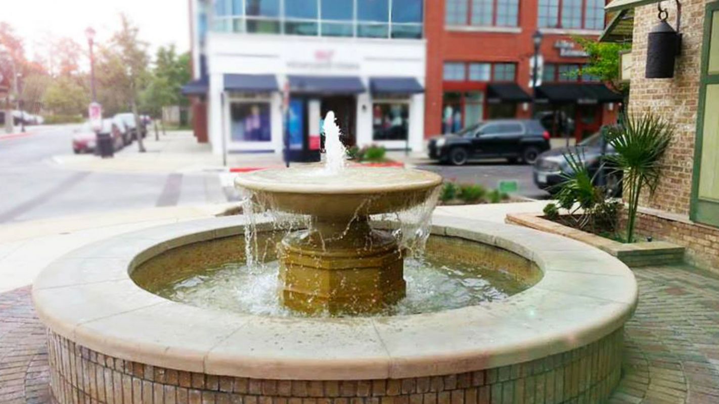 Water Fountain Maintenance The Woodlands TX