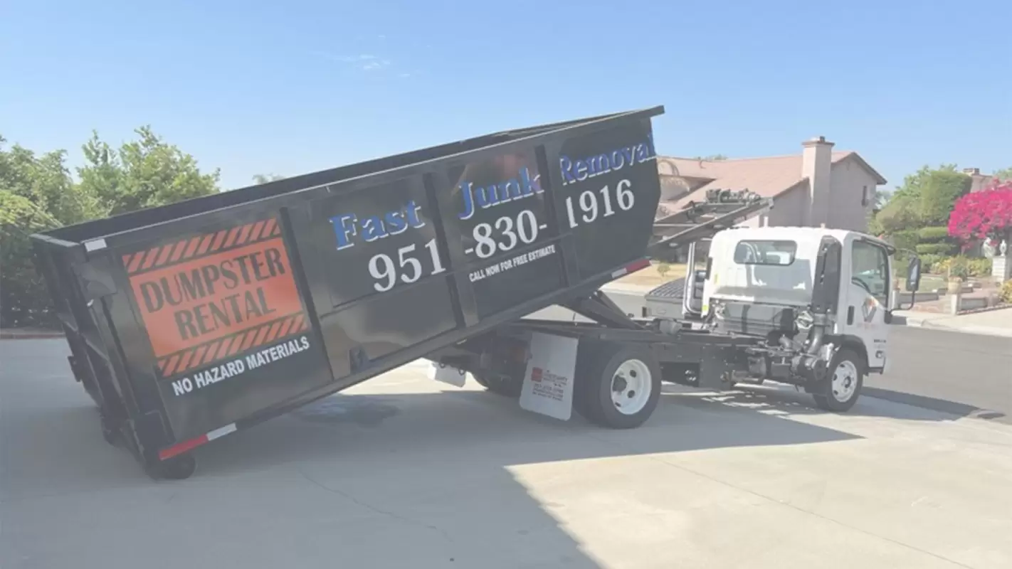 Go Green with Our Waste Management Dumpster Rental Services in San Bernardino, CA