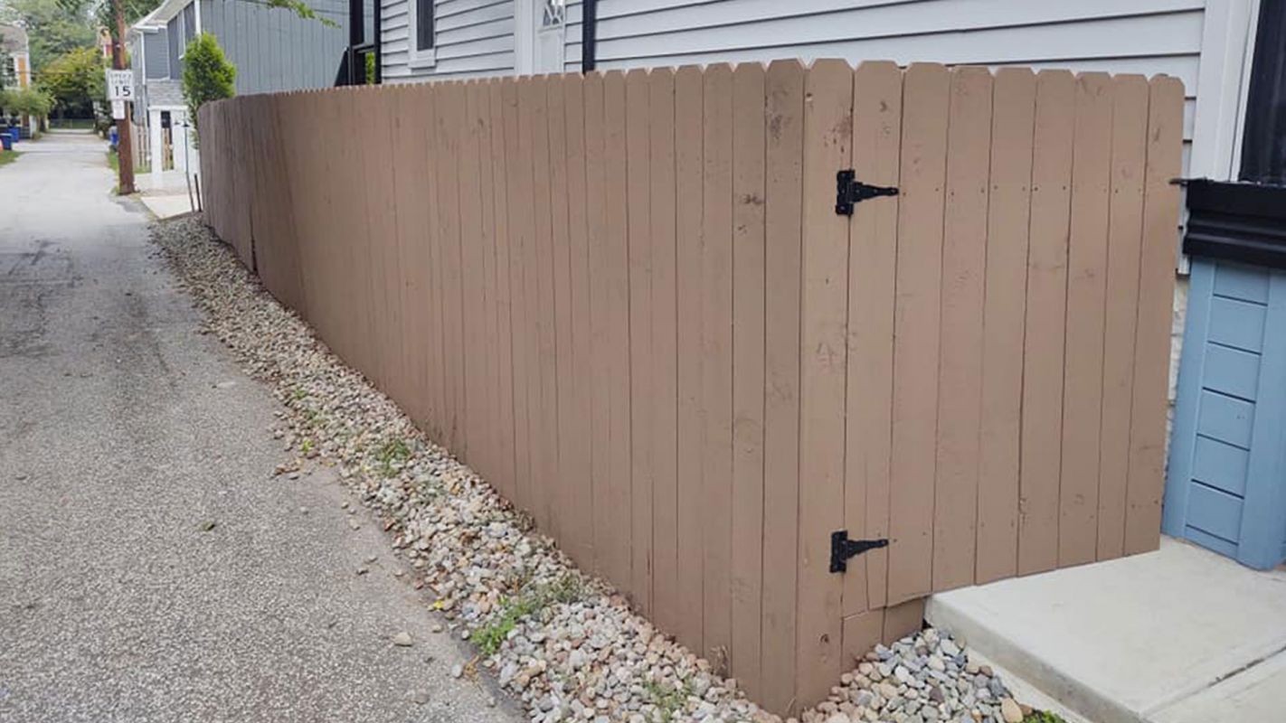 Fence Staining Service Brunswick OH