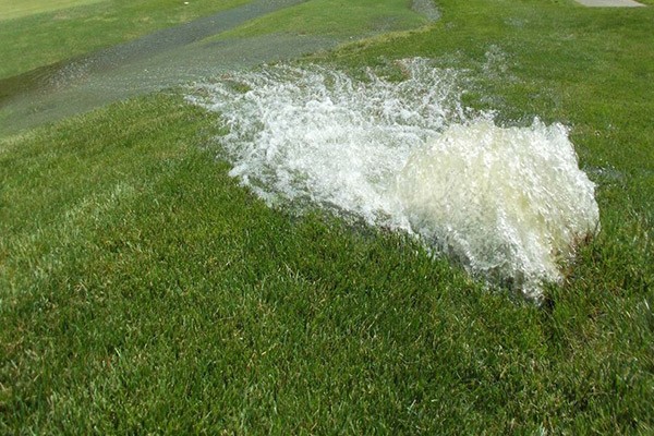 Irrigation Leak Canoga Park CA