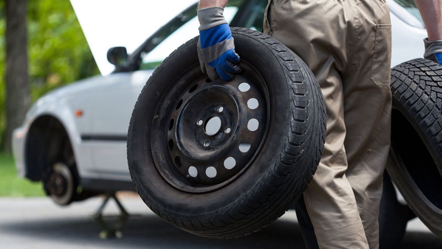 Tire Change Service Alpharetta GA