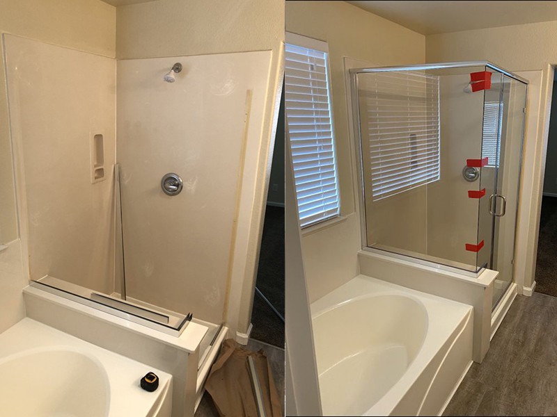 Shower Doors installation Livermore CA