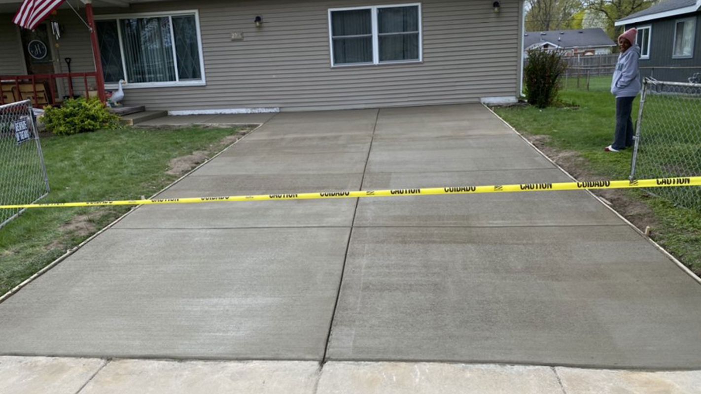 Concrete Driveways Installation Southfield MI