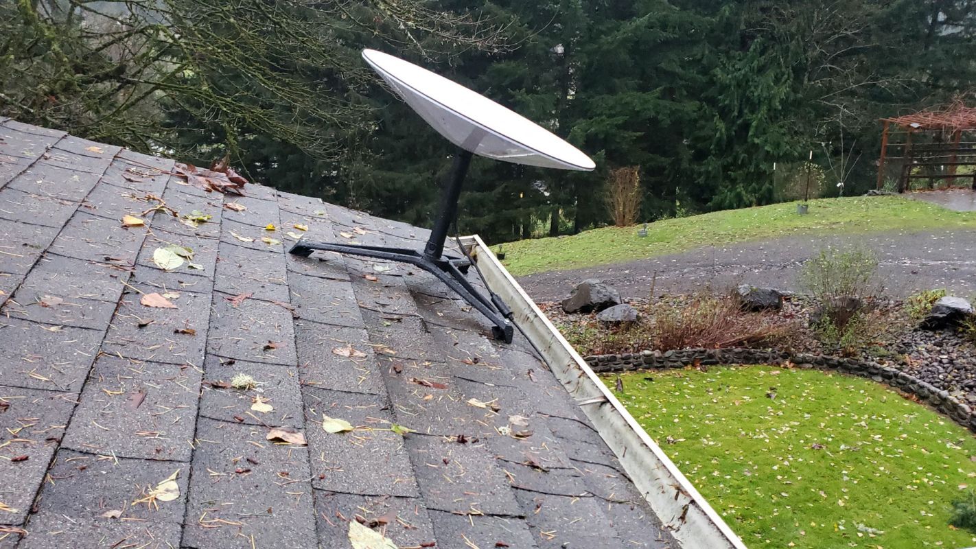 Starlink Installation On Roof Lake Ariel PA