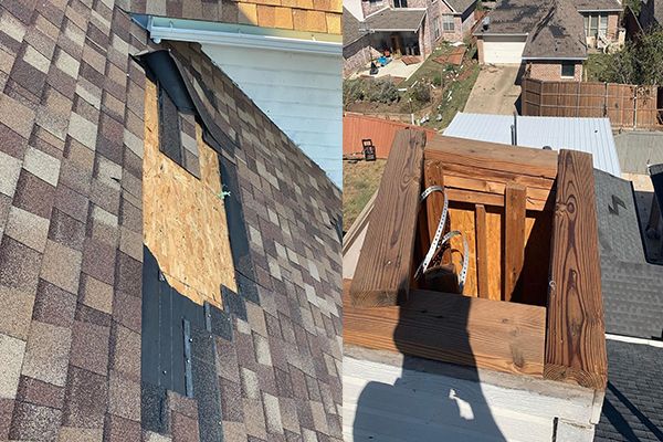 Roof Damage Insurance Claim Haltom City TX