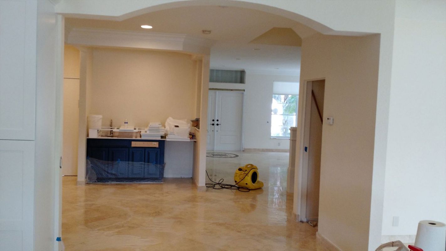 Water Damage Restoration Estimate Jupiter FL