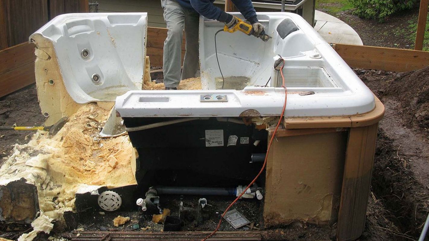 Hot Tub Removal Services Temple Terrace FL