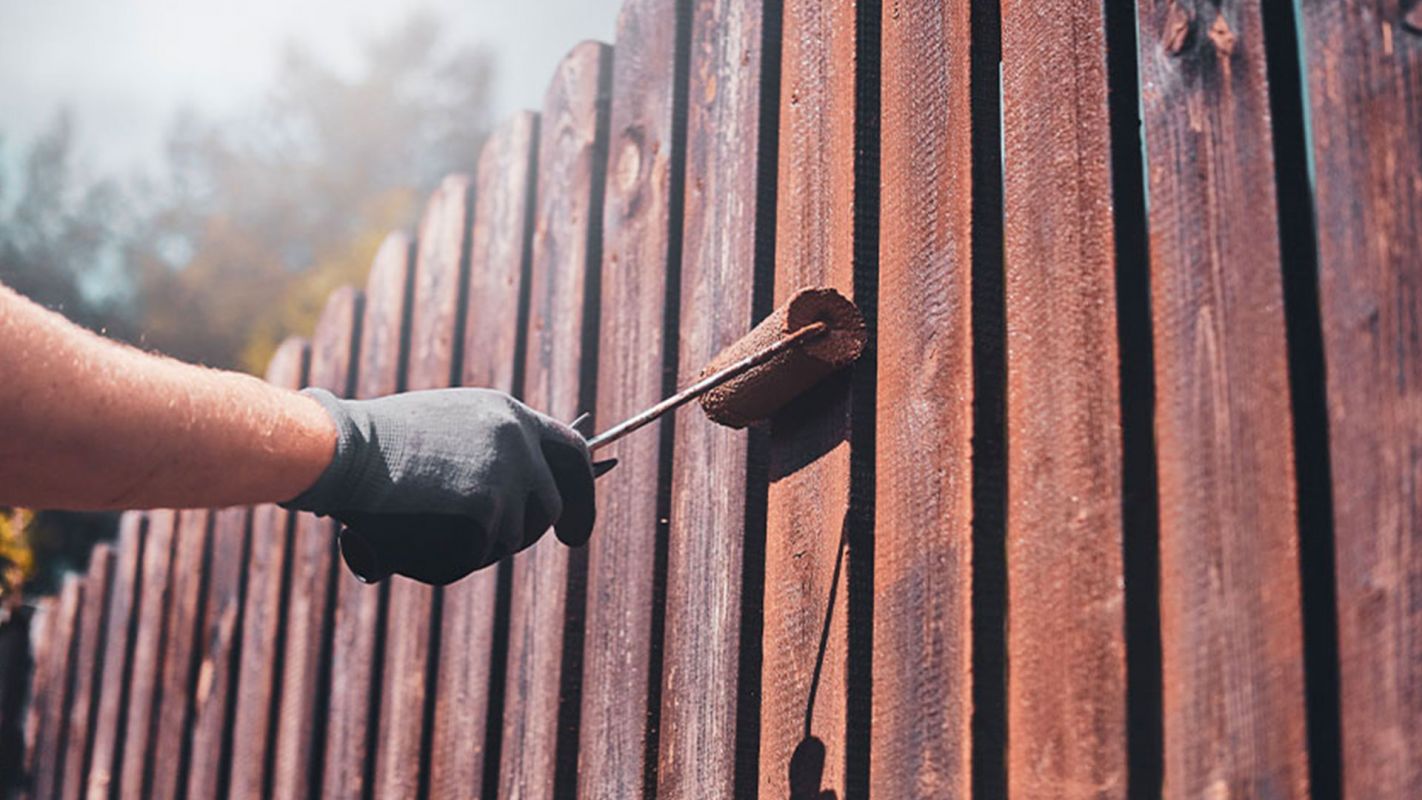 Fence Painting Services Woodstock GA