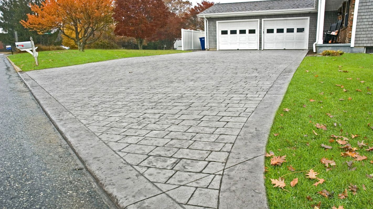 Stamped Concrete Driveway Fort Walton Beach FL
