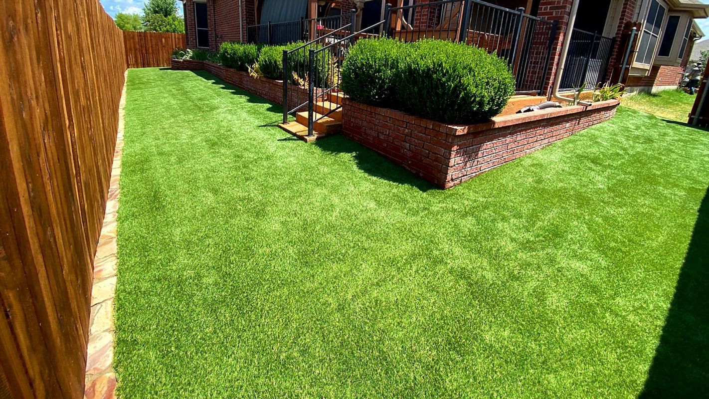 Residential Synthetic Grass Installation Flower Mound TX