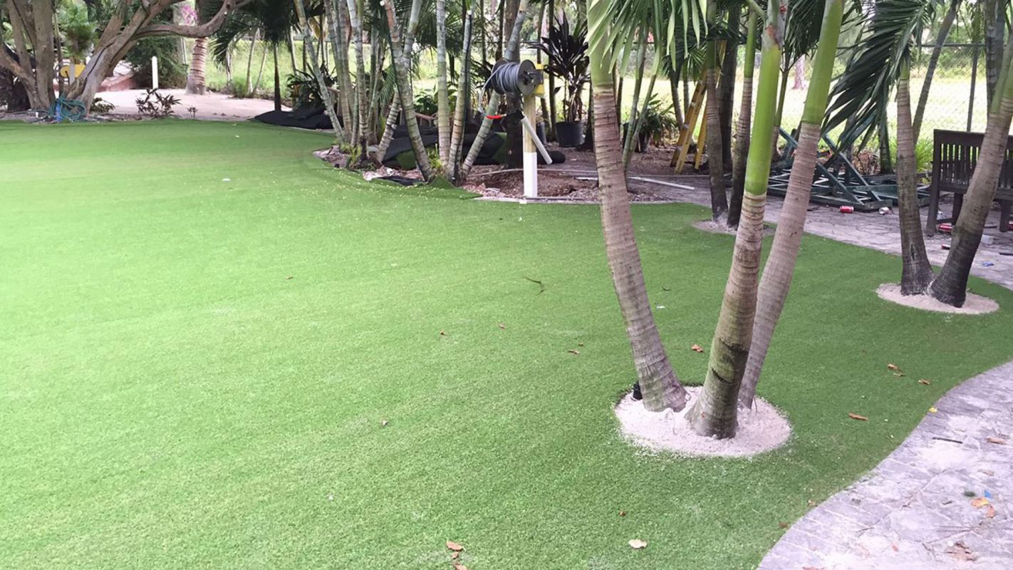 Commercial Synthetic Grass Installation Flower Mound TX