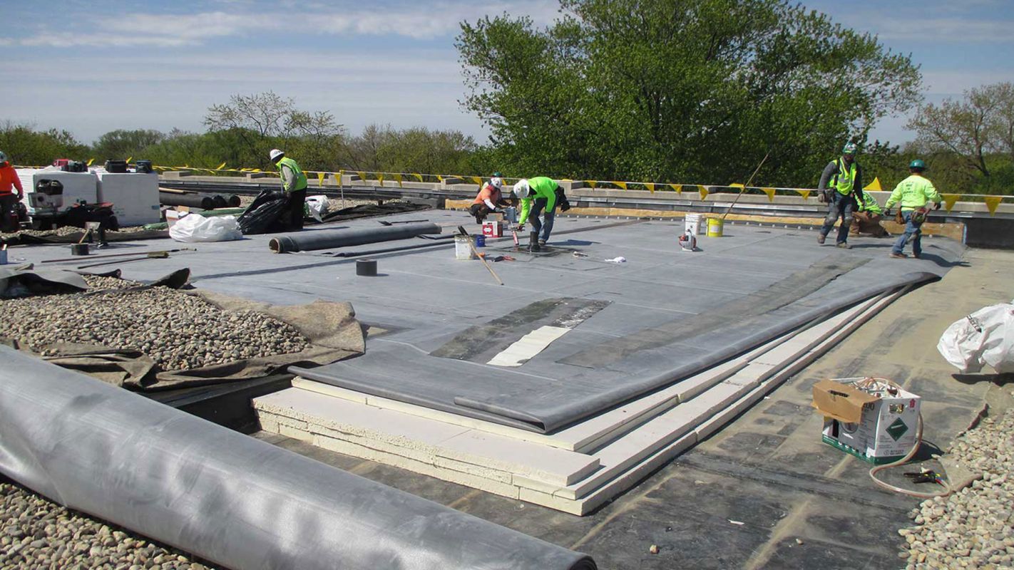 EPDM Roof Installation Quail Arbor SC