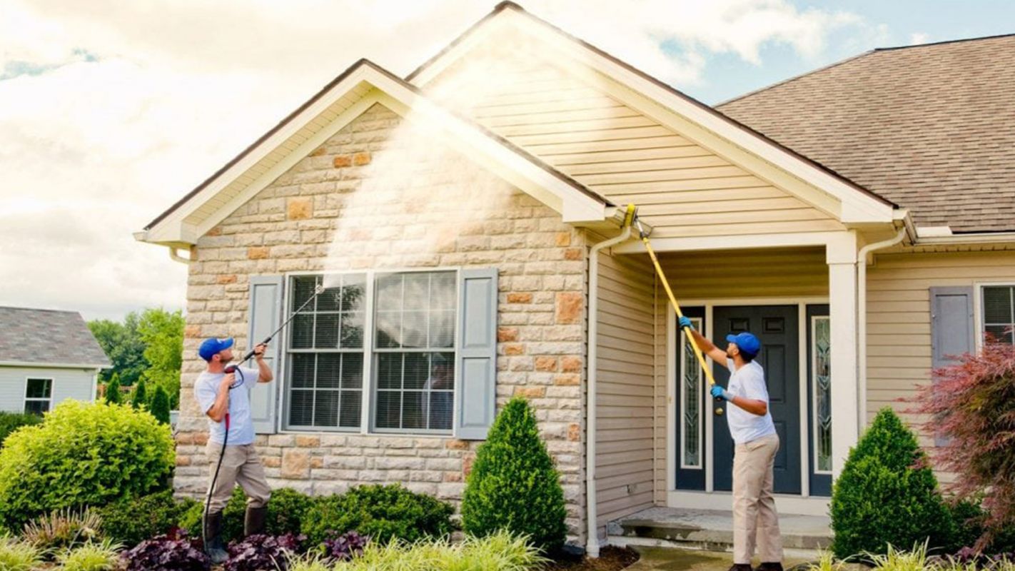 Exterior Pressure Washing Service The Woodlands TX