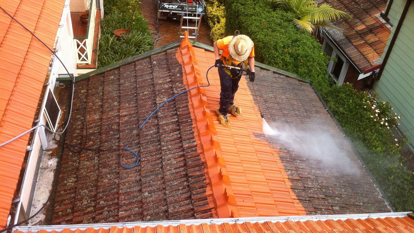 Roof Cleaning Service The Woodlands TX