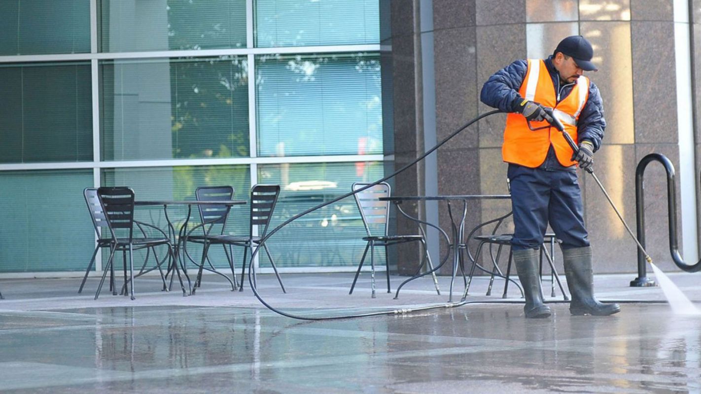 Commercial Pressure Washing League City TX