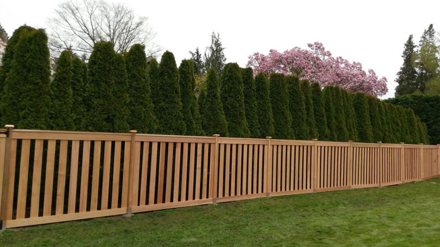 Wood Fence Installation Everett WA