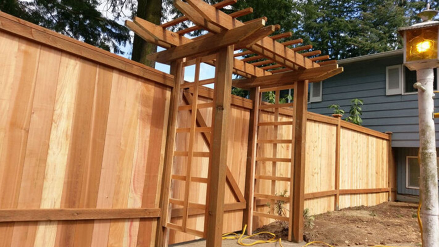 Wooden Gate Installation Cost Bellevue WA