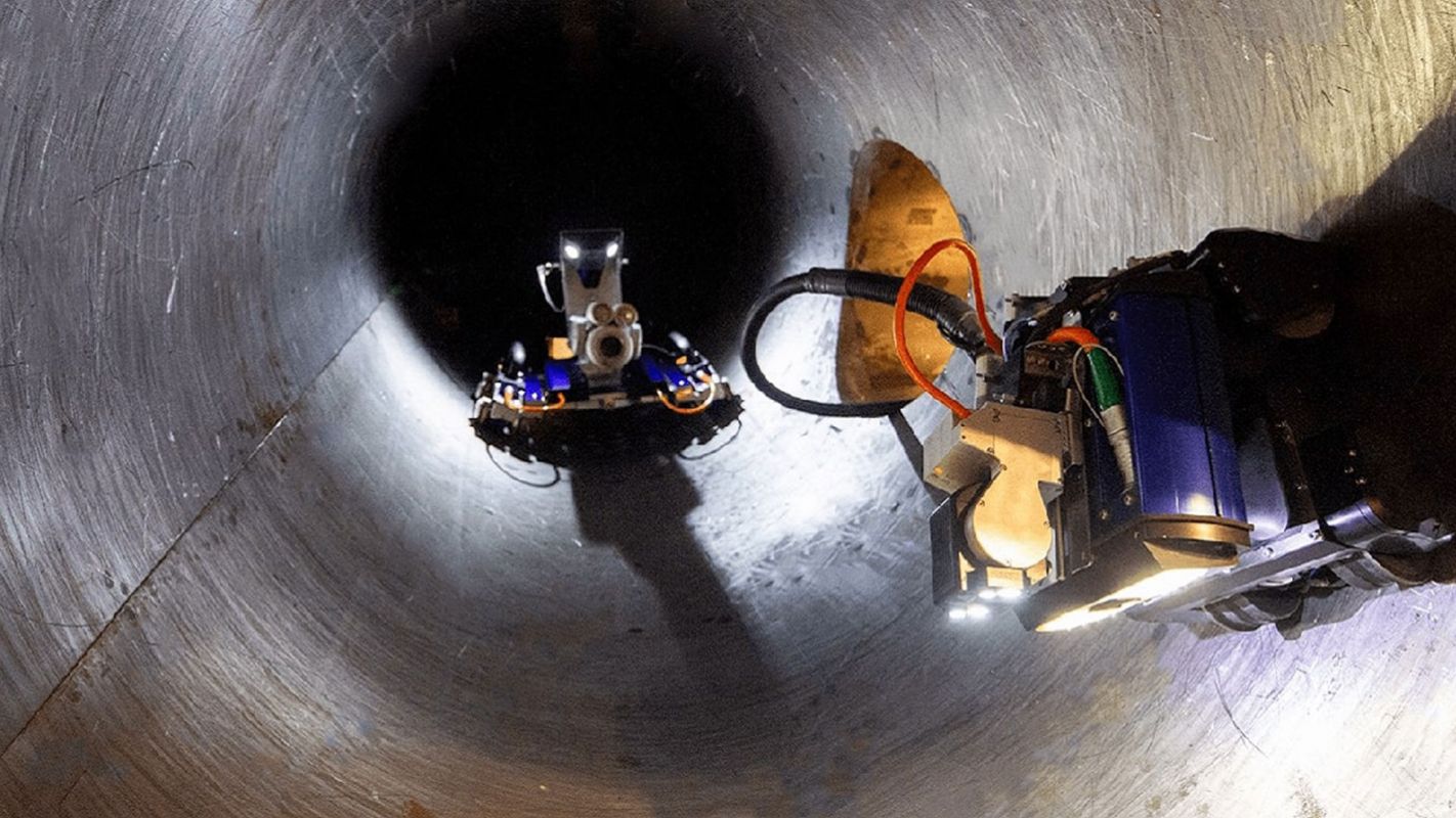 Robot Space Crawler Inspection Cary NC