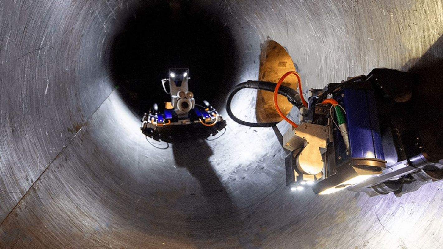 Robot Space Crawler Inspection Cary NC