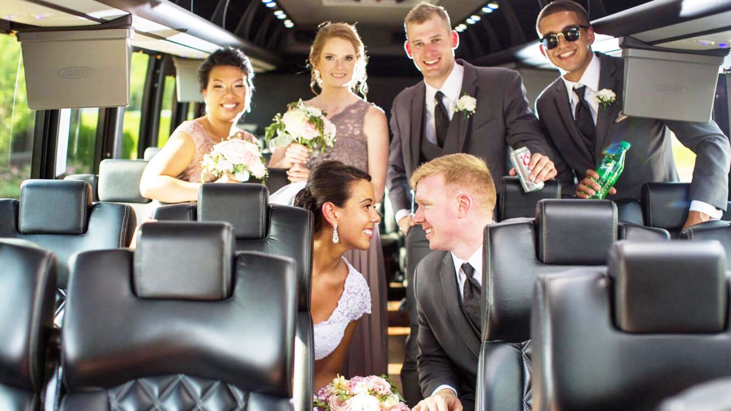 Wedding Party Bus Rental Stone Mountain GA