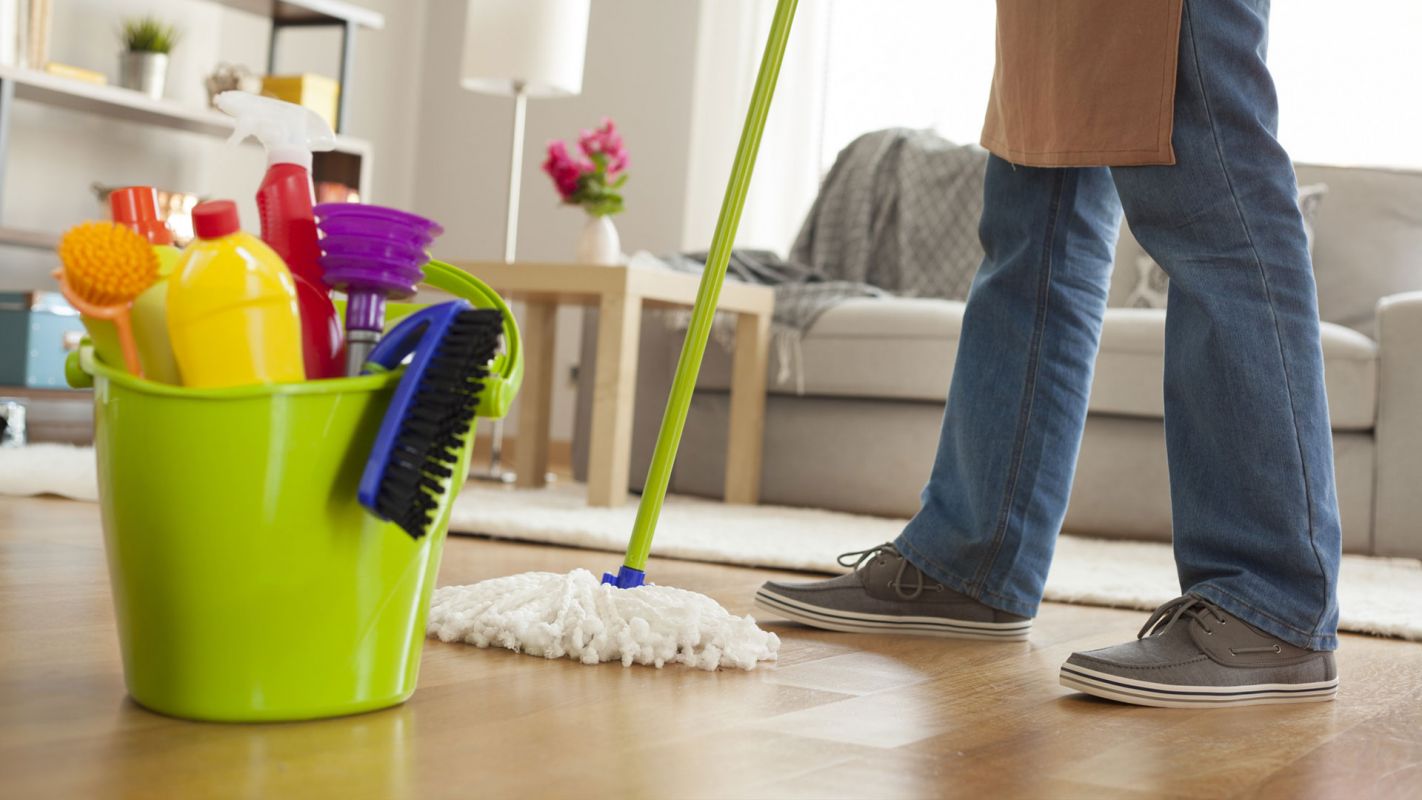 Men Doing House Cleaning