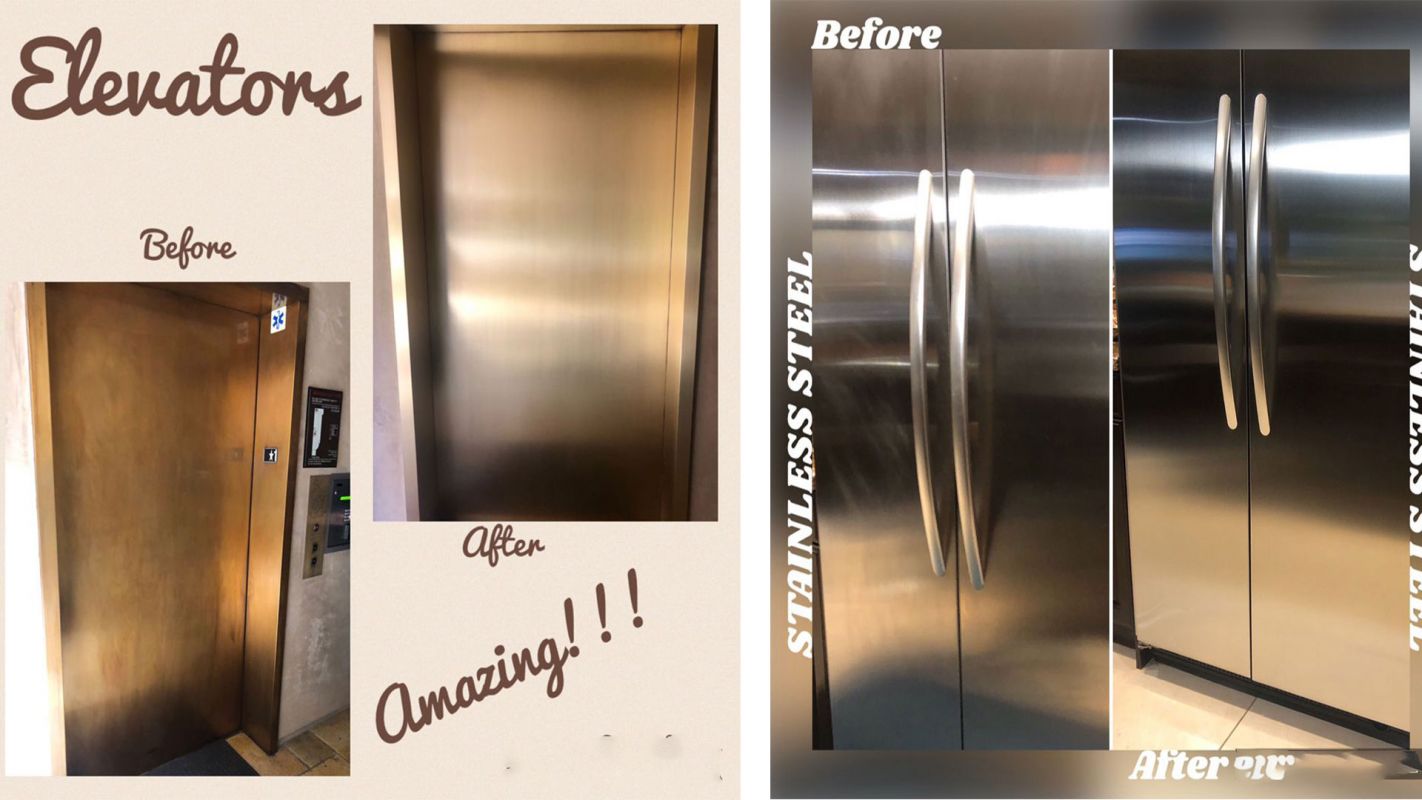 Stainless Steel Scratch Removal Laguna Niguel CA