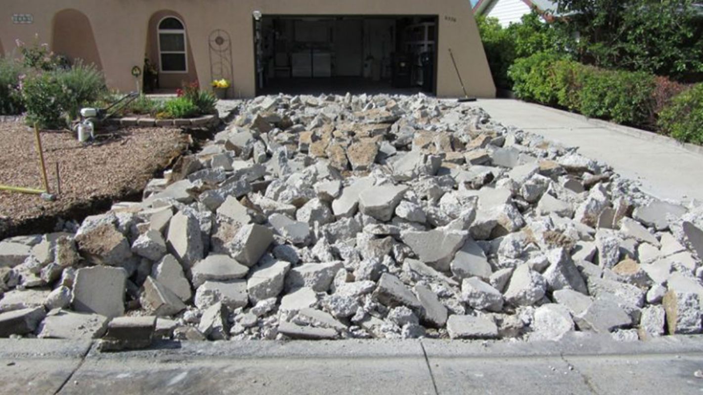 Concrete Driveway Demolition Leander TX