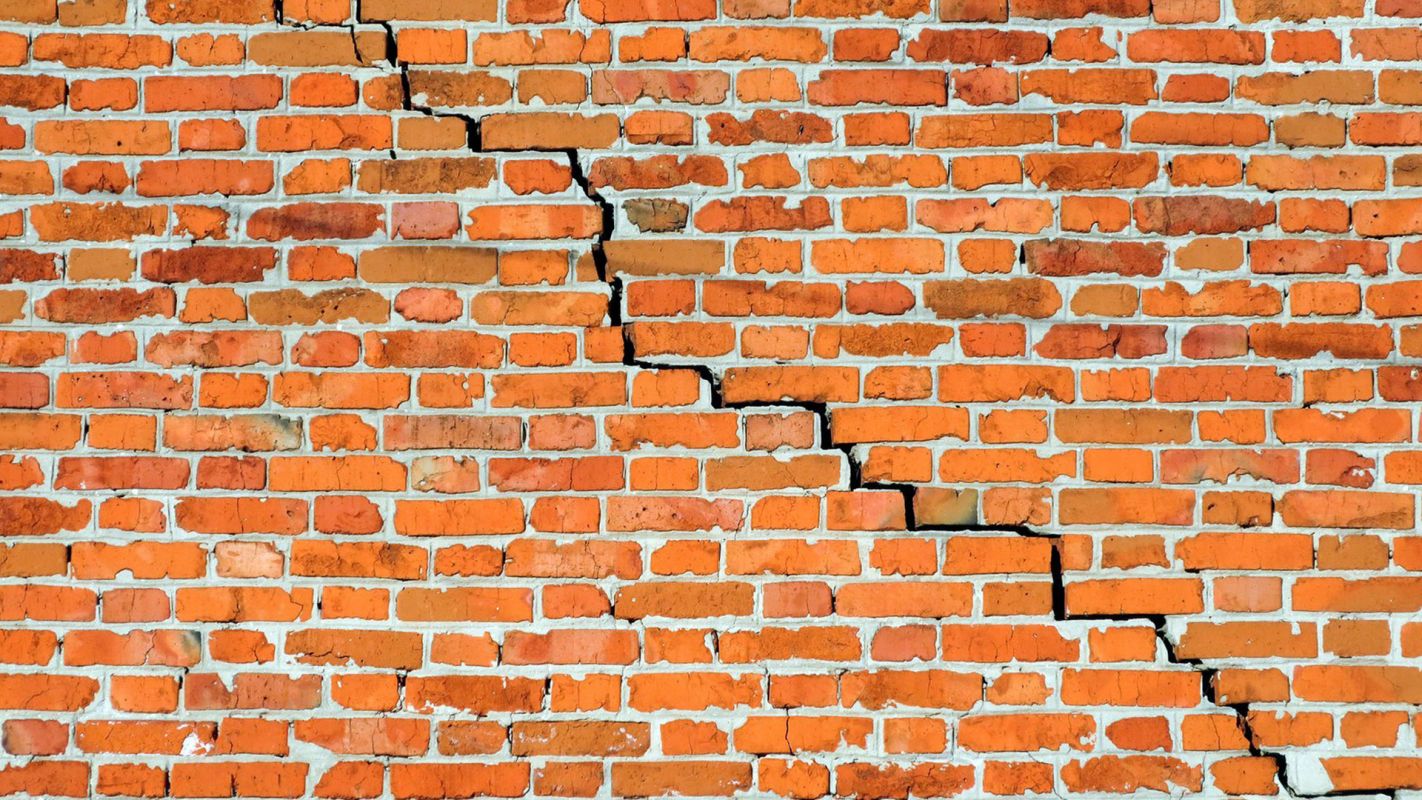 Brick Wall Crack Repair Cost Weddington NC